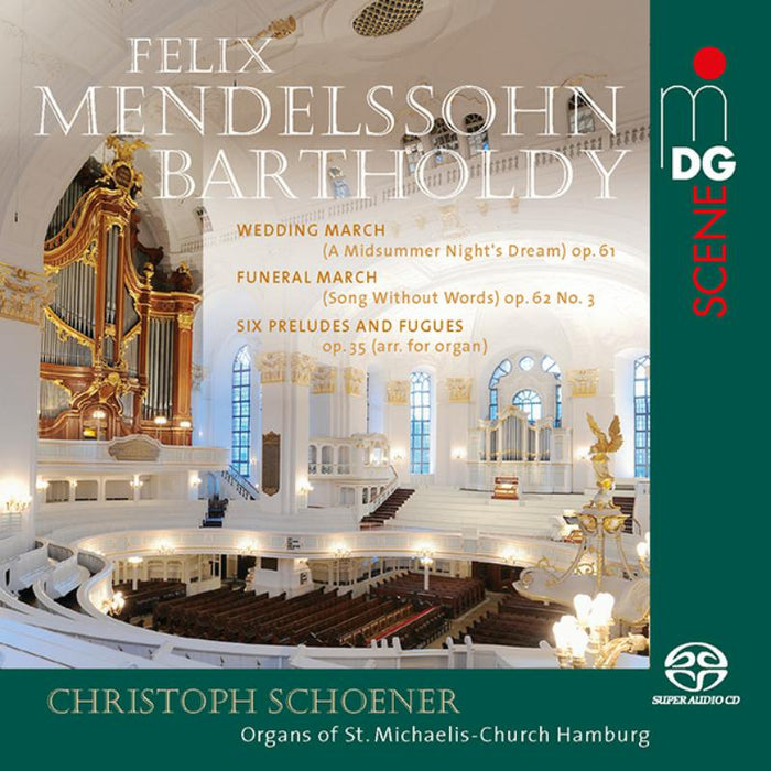 Christoph Schoener - Transcriptions For Organ: Wedding March/Funeral March - MDG9492096