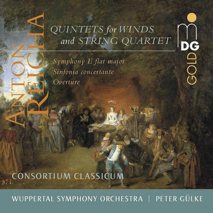 Consortium Classicum; Wuppertal Sym Orchestra - Quintets For Wind & Strings/ Symphony In Eb Major - MDG3012179