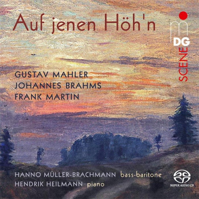 Hanno Muller-Brachmann; Hendrik Heilmann - Mahler/ Brahms/ Martin: Vocal Works - MDG9082231