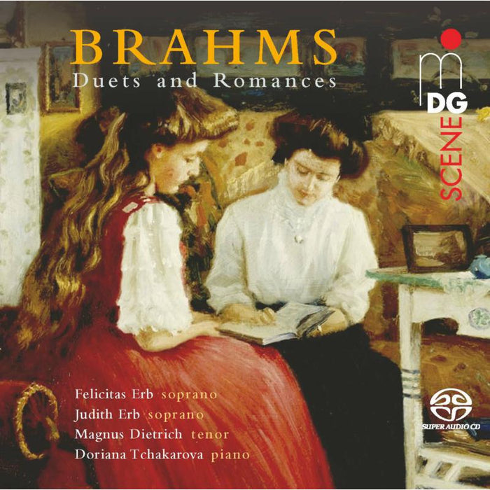 Felicitas Erb; Judith Erb; Magnus Dietrich; D. Tchakarova - Brahms: Duets And Romances - MDG9082233