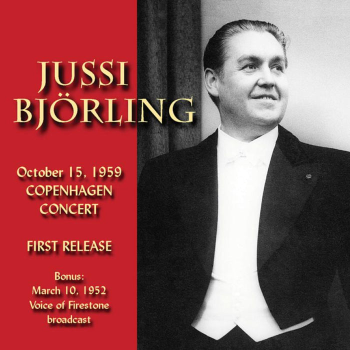 Jussi Bjorling: 1959 In Copenhagen