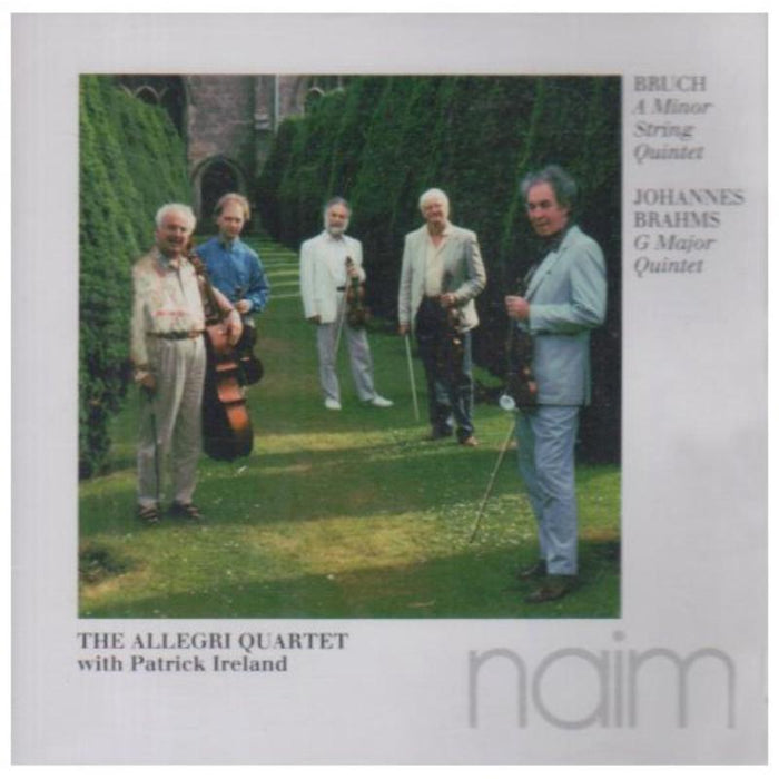 The Allegri String Quartet - Bruch, Brahms: String Quintets - NAIMCD010