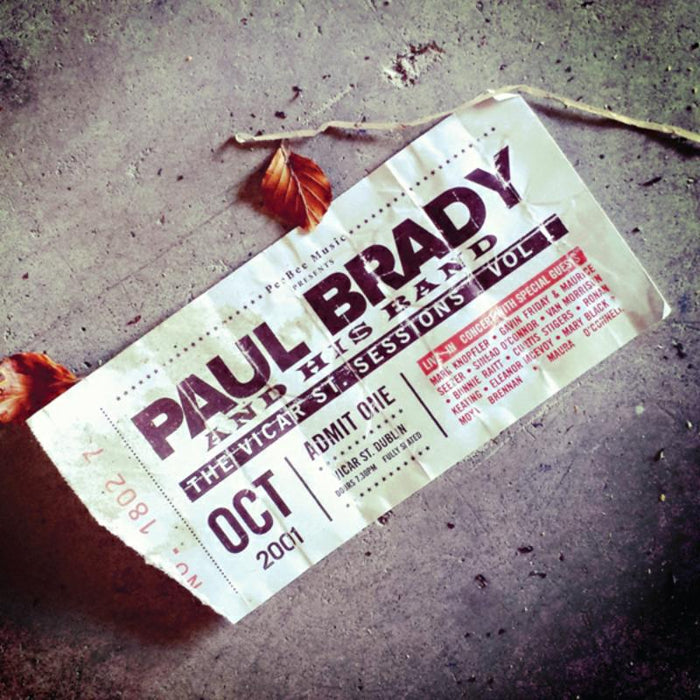 Paul Brady - The Vicar St. Sessions Vol. 1 - PRPCD128
