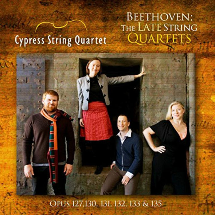 Cypress String Quartet - Beethoven: The Late String Quartets, Opp. 127, 130, 131, 132, 133 & 135 - AV2356