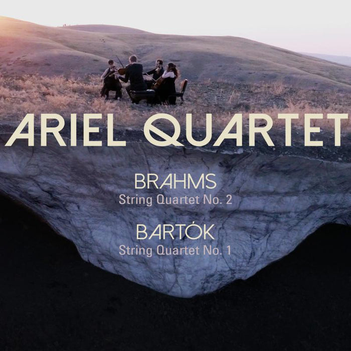 Ariel Quartet - Brahms: String Quartet No. 2, Bartók: String Quartet No. 1 - AV2384