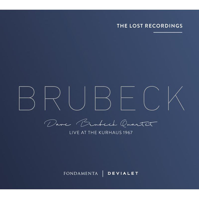 Dave Brubeck Quartet: Live At The Kurhaus 1967