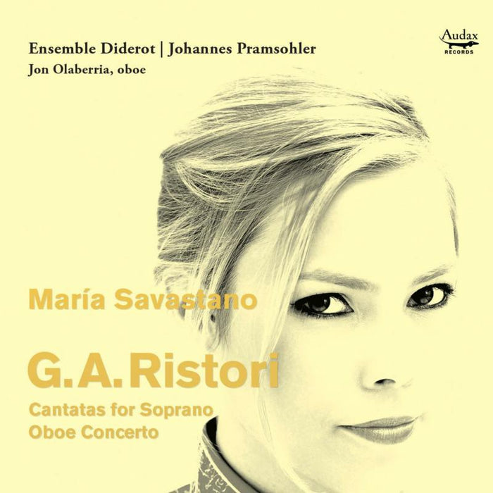 Ensemble Diderot; Johannes Pramsohler; María Savastano - G.A. Ristori: Cantatas For Soprano; Oboe Concerto - ADX13711