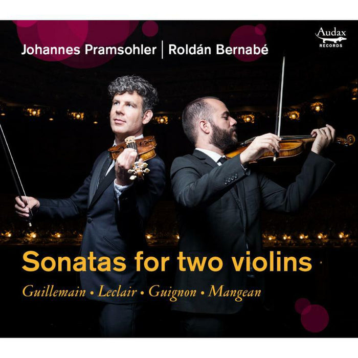 Ensemble Diderot; Johannes Pramsohler - Sonatas For Two Violins: Guillemain · Leclair · Guignon · Ma - ADX13714