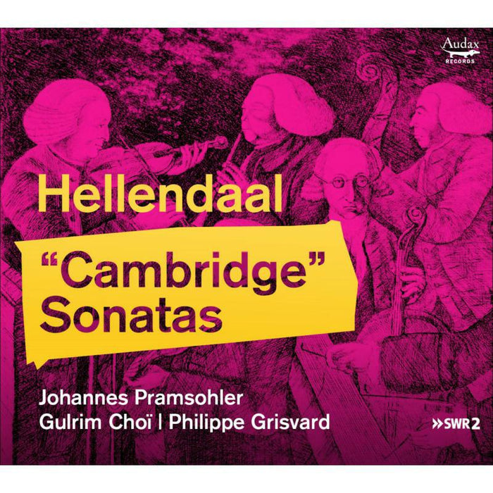 Johannes Pramsohler; Gulrim Choi; Philippe Grisvard - Pieter Hellendaal: 'Cambridge Sonatas' - ADX13720