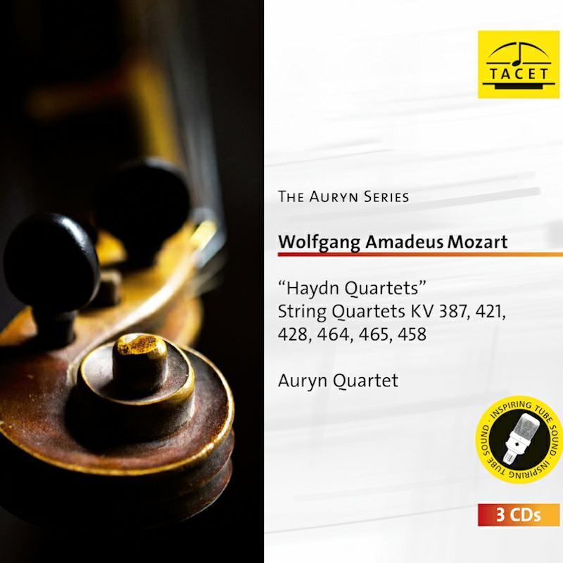 465　String　KV.　Mozart:　464,　Quartets　Auryn　Quartets