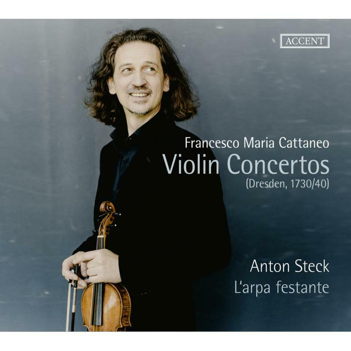 Anton Steck; L’arpa Festante - Francesco Maria Cattaneo: Violin Concertos - ACC24364