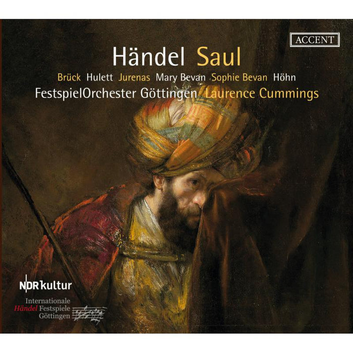 Markus Bruck; Benjamin Hulet; Laurence Cummings; NDR Chor - Handel: Saul HWV 53 - ACC26414