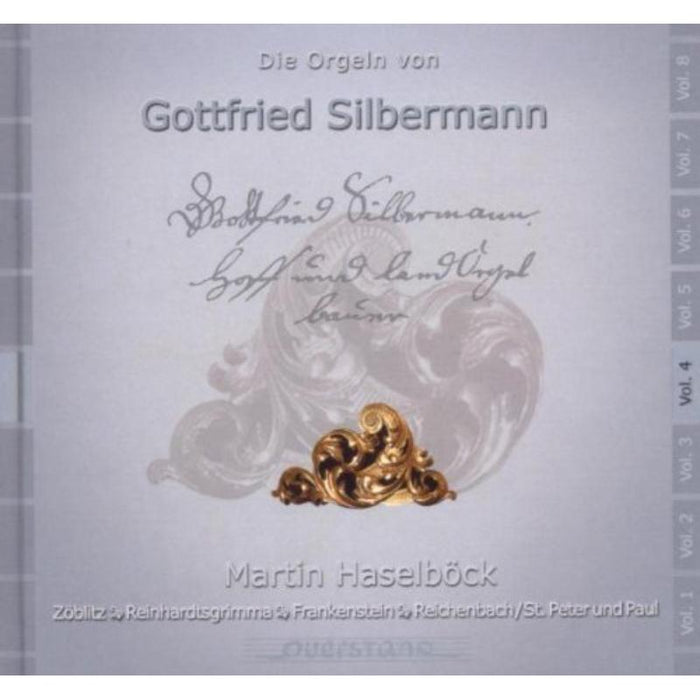 Haselbock, Martin - Die Orgeln von Gottfried Silbermann Vol 4 - VKJK0220