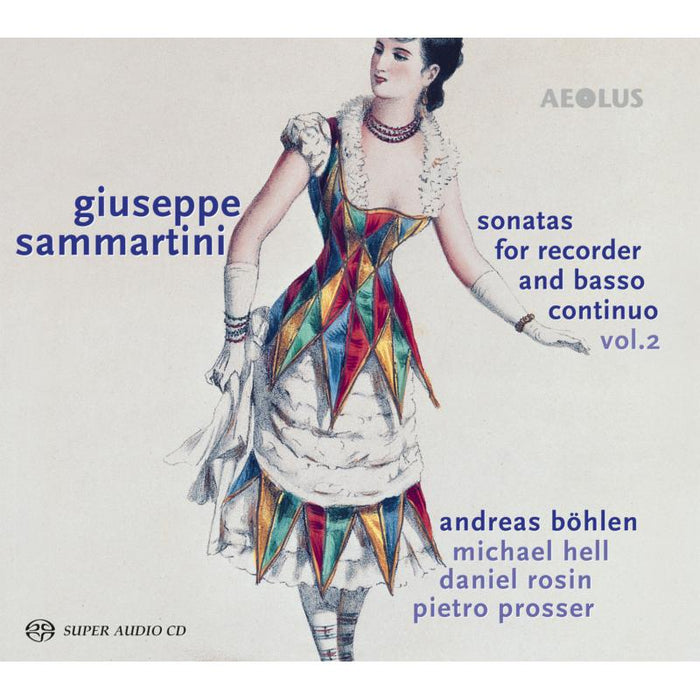 Andreas Bohlen; Michael Hell - Sammartini: Sonatas For Recorder And BC Volume 2 - AE10336