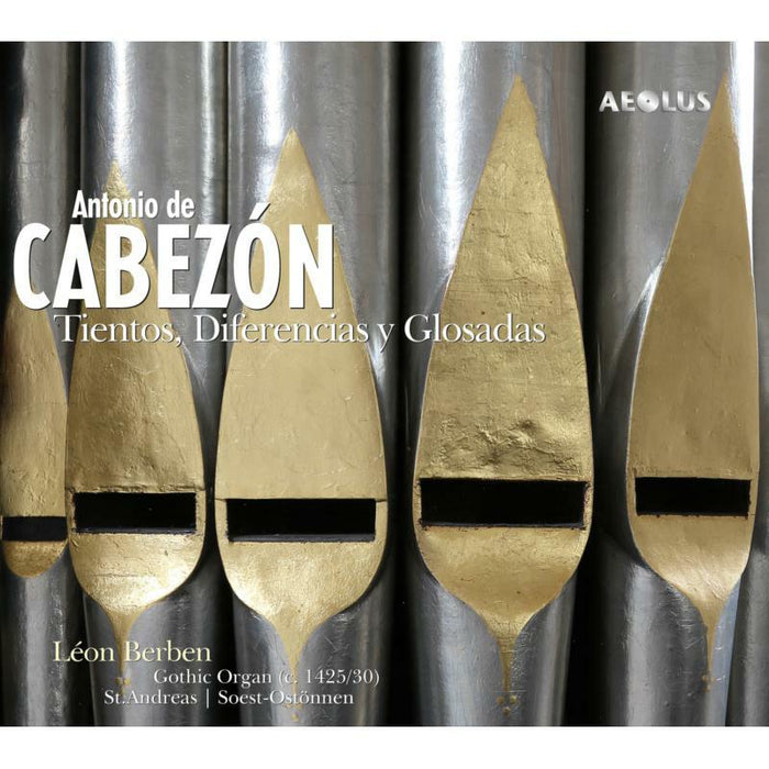 Leon Berben - Antonio De Cabezón TIENTOS, DIFÉRENCIAS Y GLOSADAS - AE11171