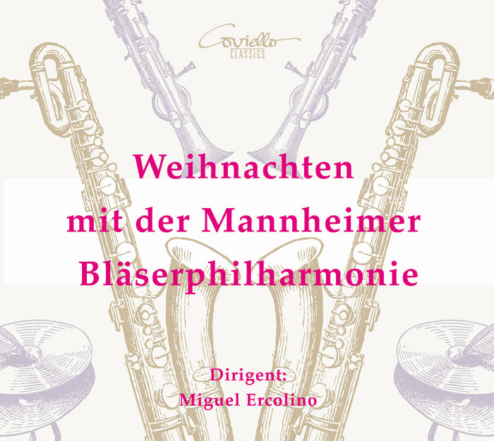 Miguel Ercolino/Mannheimer Bläserphilharmonie - Christmas - Works by Tschaikowsky, Händel, Marks, Anderson, Whitacre a.o. - COV91736