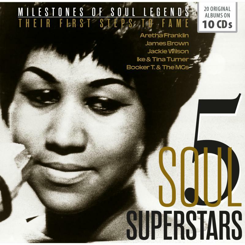Various Artists: Milestones of Soul Legends: Their First Steps To Fame –  Proper Music