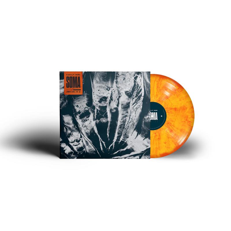 独LP Half Me Soma none Arising Empire /00260 Half Me – Soma – Vinyl (Orange Marbled, 180g, LP, Album + 2