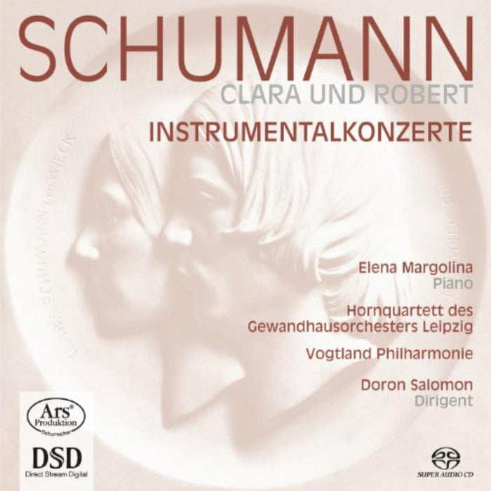 Margolina, Elena/+ - Robert & Clara Schumann: Instrumentalkonzerte - ARS38141