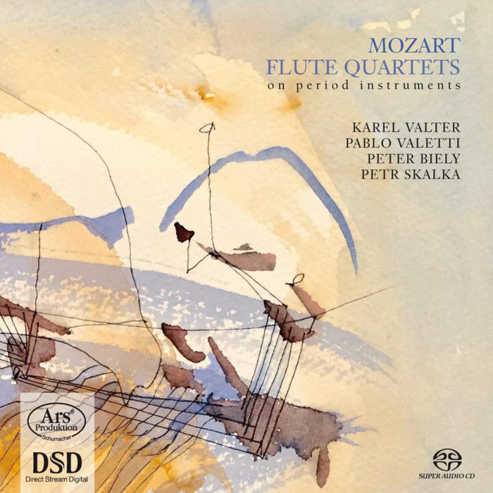 Karel Valter; Pablo Valetti; Peter Biely; Petr Skalka - Mozart: Flute Quartets On Period Instruments - ARS38285