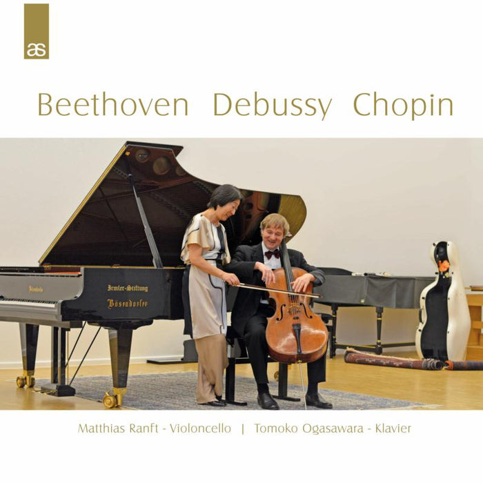 Matthias Ranft / Tomoko Ogasawara - Beethoven, Debussy, Chopin: Works for Cello & Piano - AS5058