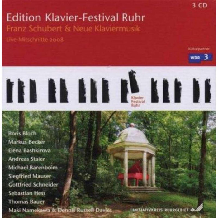 Various - Klavier Festival Ruhr, Schubert & New Piano Music - AVI8553150