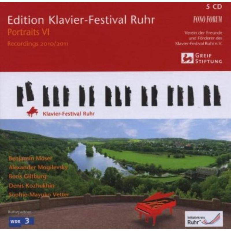 Benjamin Moser & Alexaner Mogilwesky - Portraits VI (Edition Ruhr Piano Festival) - AVI8553251