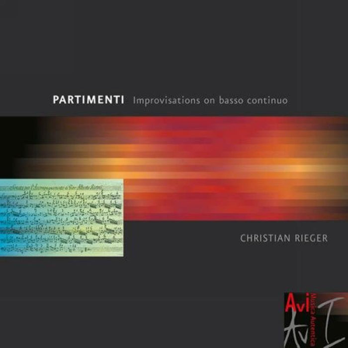 Christian Rieger - Partimenti - Improvisations on Basso Continuo - AVI8553282