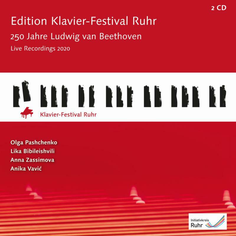 Olga Pashchenko, Lika Bibileishvili, Anika Vavic & Anna Zassimova - Edition Klavier-Festival Ruhr Vol. 39: 250 Years Ludwig Van Beethoven (2CD) - AVI8553327