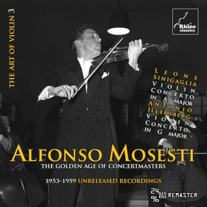 Alfonso Mosesti - Illersberg: The Art of Violin 3 - RH003