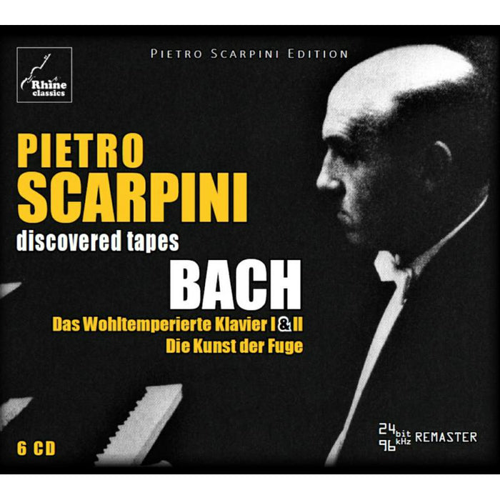 Pietro Scarpini - Scarpini Plays Bach (6CD-box) - RH017
