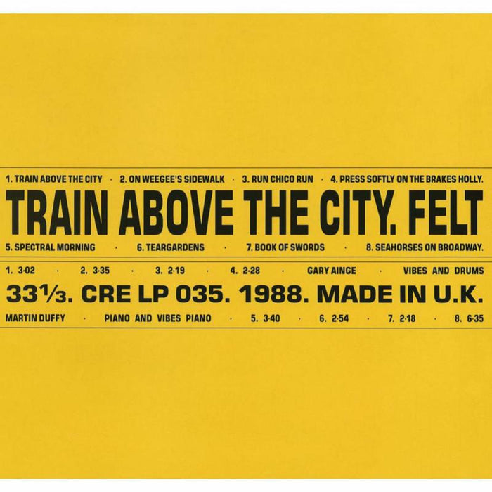 Felt: Train Above The City