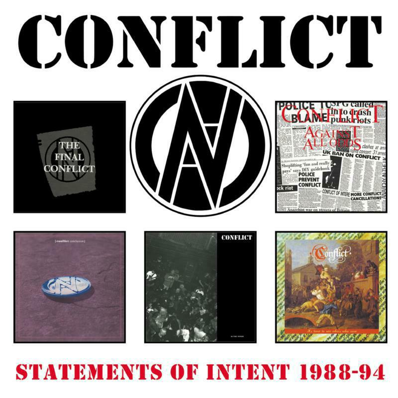 Conflict - Statements Of Intent 1988-94 (5CD) - MORTBX15