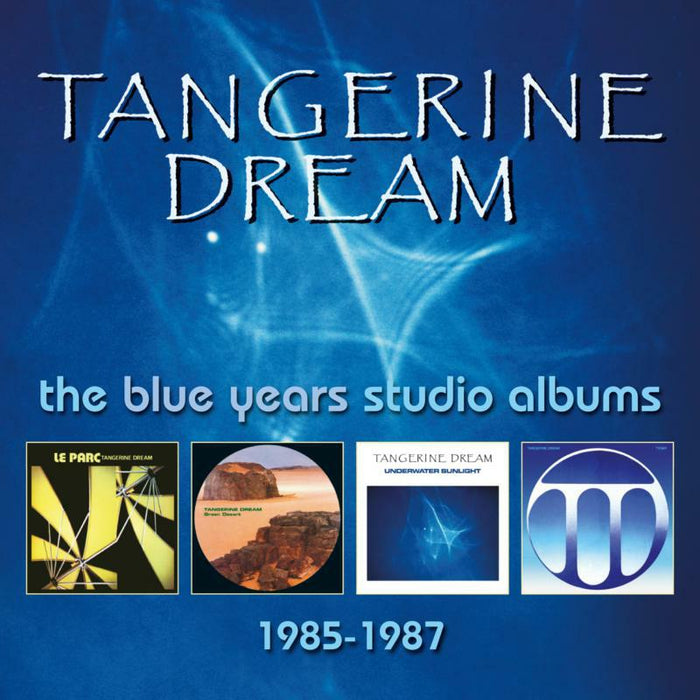 Tangerine Dream - The Blue Years Studio Albums: 1985-1987 (4CD) - EREACD41038