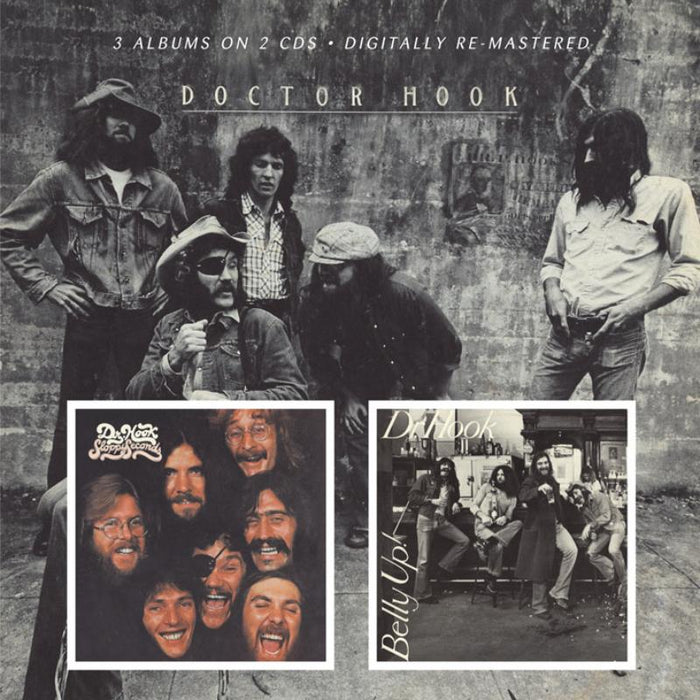 Dr Hook: Dr Hook / Sloppy Seconds / Belly Up! (2CD)