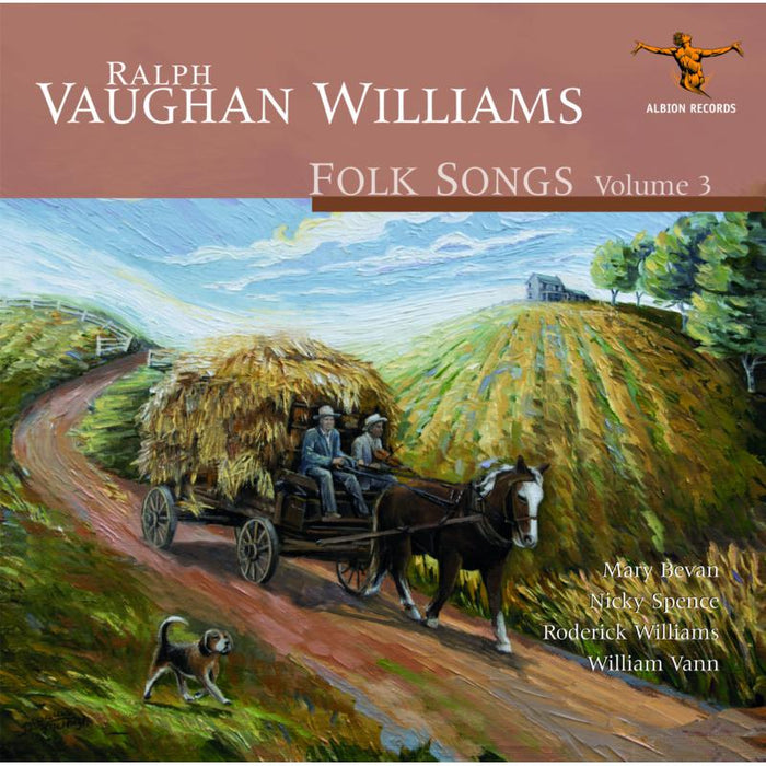 Mary Bevan, Nicky Spence, Roderick Williams & William Vann - Ralph Vaughan Williams: Folk Songs Volume 3 - ALBCD044