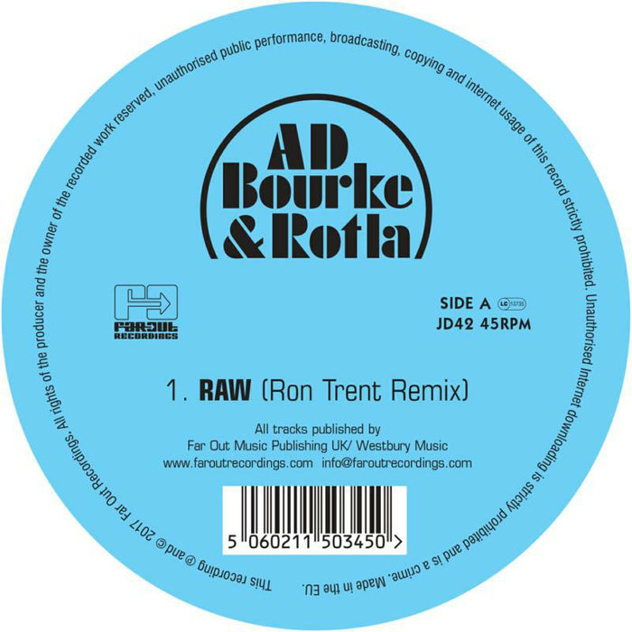 AD Bourke & Raiders Of The Lost Arp: Raw (Ron Trent & Original Mix)