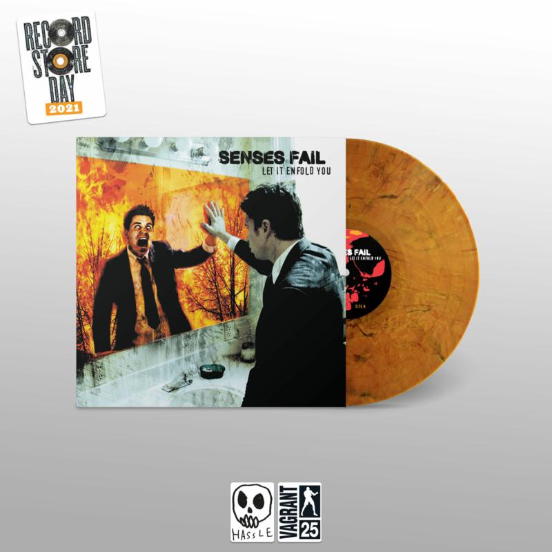 Senses Fail - retailer Let It Enfold You white vinyl record