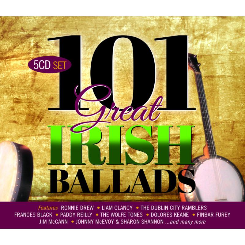 Various Artists 101 Great Irish Ballads Proper Music
