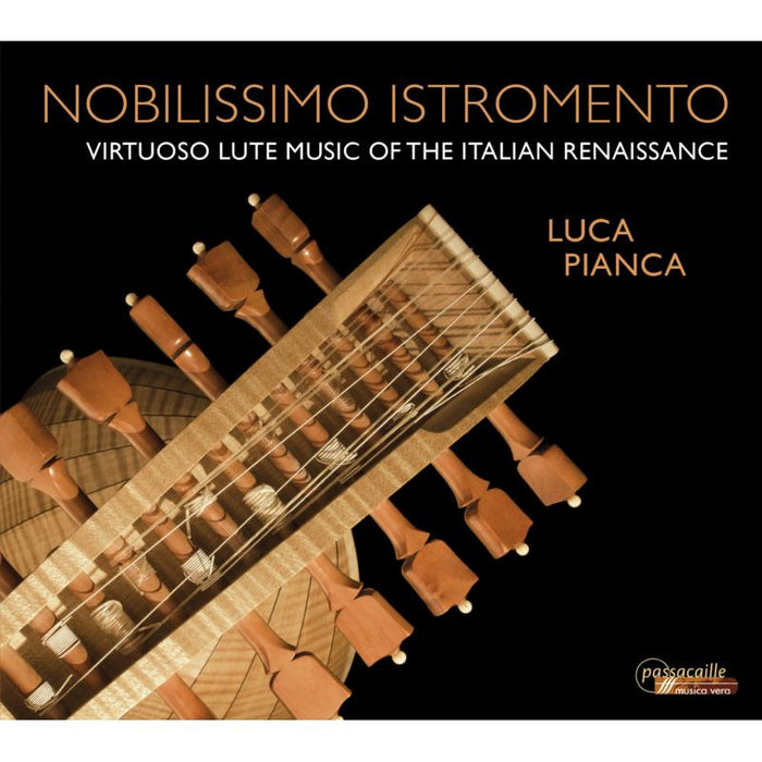 Luca Pianca - Virtuoso Lute Music Of The Italian Renaissance - PAS1107