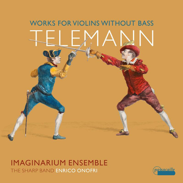 Enrico Onofri; Imaginarium Ensemble - Telemann: Works for violins without bass - PAS1126