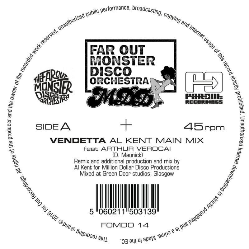 Far Out Monster Disco Orchestra: Vendetta Ft. Arthur Verocai – Proper Music