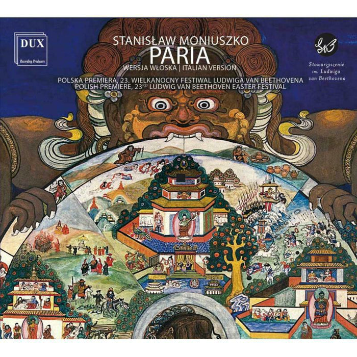 Katarzyna Holysz, Robert Jezierski, Yuri Gorodetski, Szymon Komasa, Poznan Philharmonic Orchestra & Lukasz Borowicz: Moniuszko: Paria (2CD)