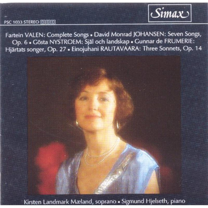 Various Composers: Nordic Contemporary Songs by Fartein Valen/David Johansen/Go