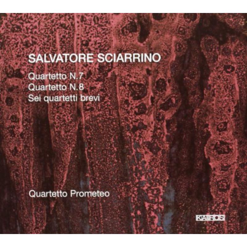Quartetto Prometeo - Quartetto No7. & No.8 Sei Quartetti Brevi - KAI0013212