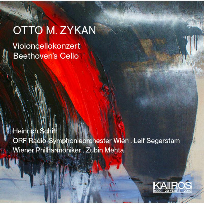 Heinrich Schiff; Vienna Philharmonic Orchestra; Zubin Mehta - OTTO M. ZYKAN: Cello Concertos; Beethoven's Cello - KAI0015046