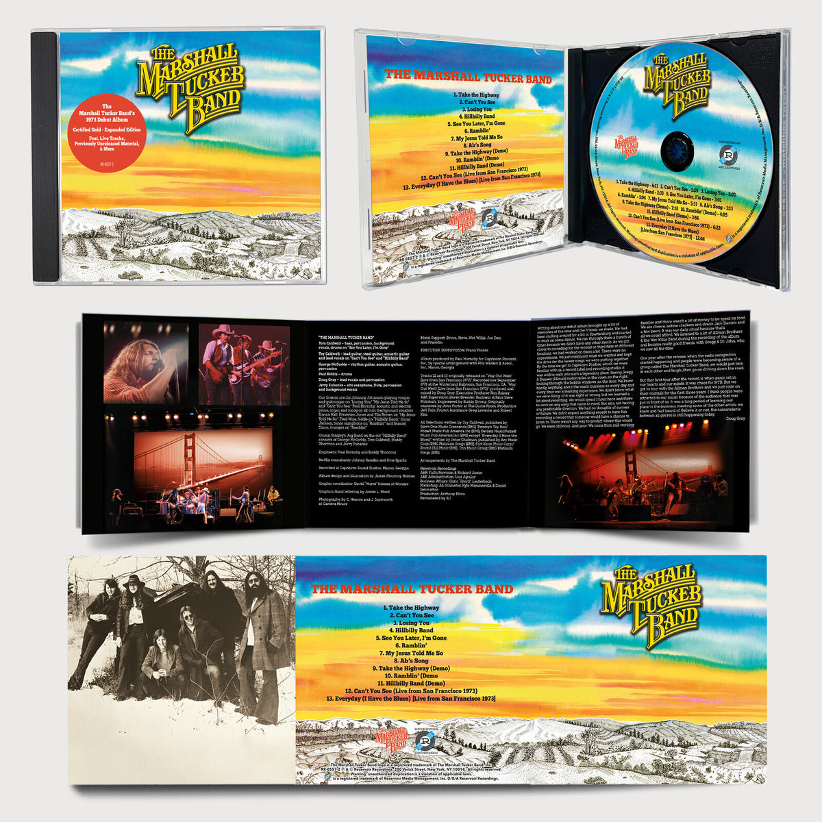 The Marshall Tucker Band - The Marshall Tucker Band (Expanded Edition) - RR05572