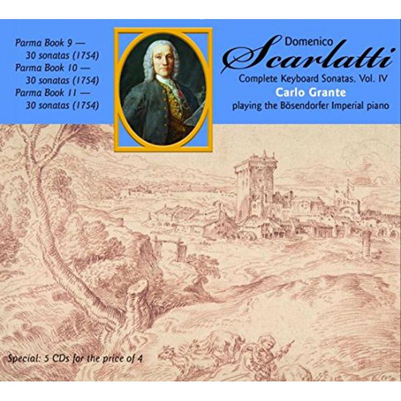 Scarlatti, Domenico - Complete Keyboard Sonatas Vol. IV - Carlo Grante (5CD) - MACD1293