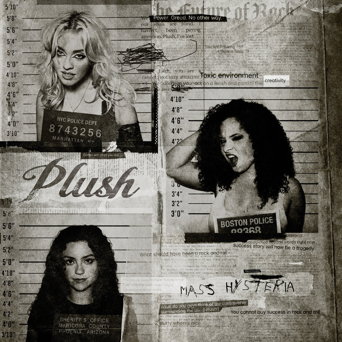 Plush - Mass Hysteria - PVMT5115