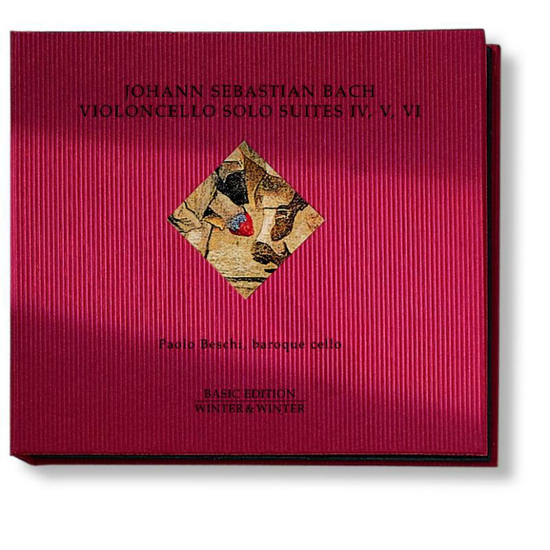 Bach, J.S. - Violoncello Solo Suites IV, V, VI - 9100272